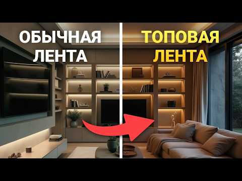 Видео: ТОП 5 светодиодных лент для ЛЮБОГО интерьера!