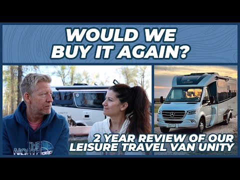 Видео: Обзор нашего фургона Unity Leisure Travel Vans за два года. Купили бы мы его снова?