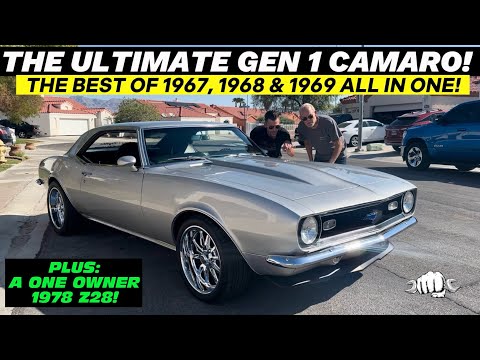 Видео: ЛУЧШИЙ CAMARO 1-го поколения! Всё лучшее из 1967, 1968 и 1969 годов в одном!