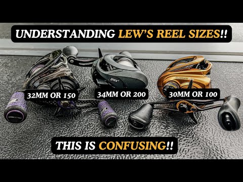 Видео: Размеры шпулек катушек Lew's Reels! Это просто запутанно!