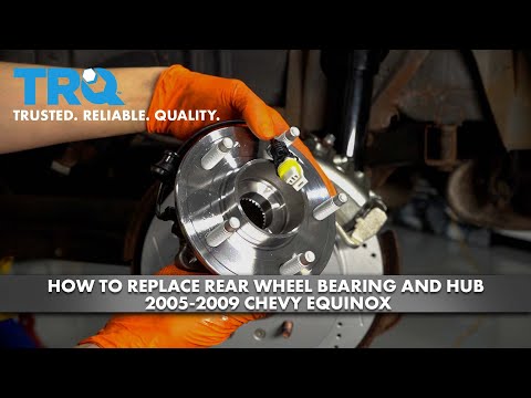 Видео: Как заменить задний ступичный подшипник и ступицу на Chevrolet Equinox 2005-2009 годов