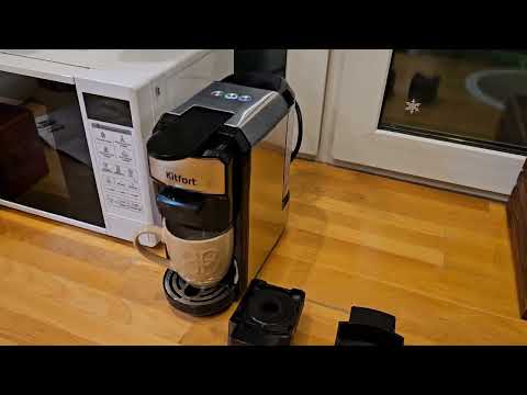 Видео: Готовим кофе с кофеваркой Kitfort KT-7192 @Kitfort @Китфорт