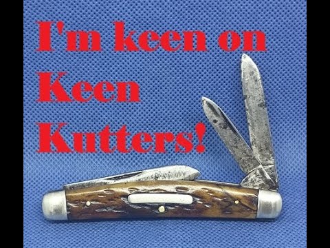 Видео: Нашивка на рукоятку карманного ножа Keen Kutter Congress