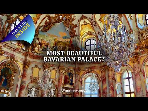 Видео: Внутри самого красивого дворца Баварии 🇩🇪 [4K]