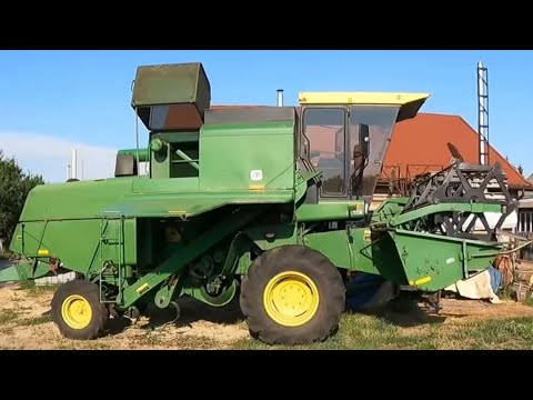 Видео: Комбайн John Deere 1042|Перші поломки та ремонти