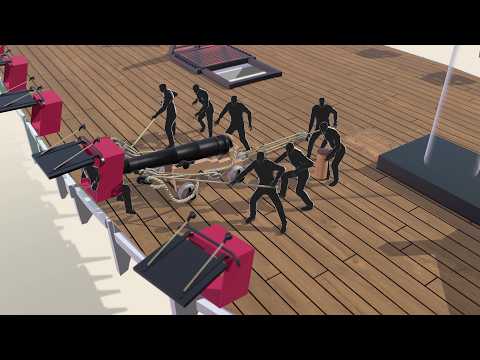 Видео: Как устроен парусный военный корабль XVIII века (HMS Victory)