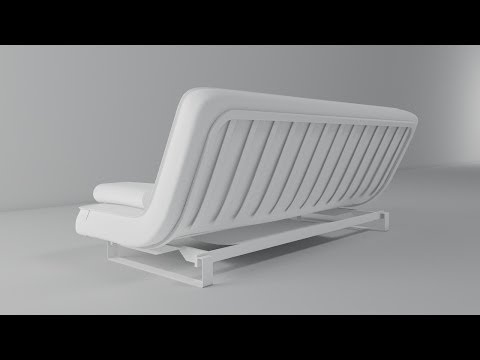 Видео: Моделирование дивана в 3d max