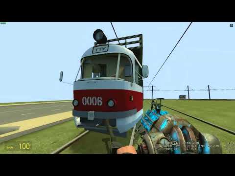 Видео: Новые трамваи и возможности для Realistic Trams в Gmod