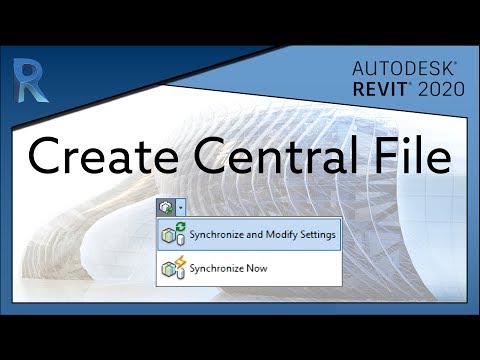 Видео: Как создать файл Revit Central | Revit