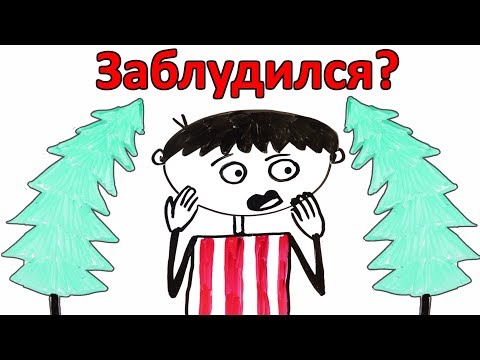 Видео: Что, если ты заблудился в лесу?
