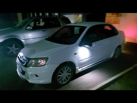 Видео: включение габаритов от пульта при открытии/закрытии дверей.