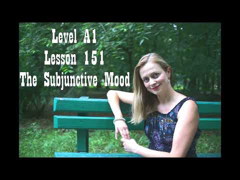 Видео: The Subjunctive Mood / Сослагательное наклонение