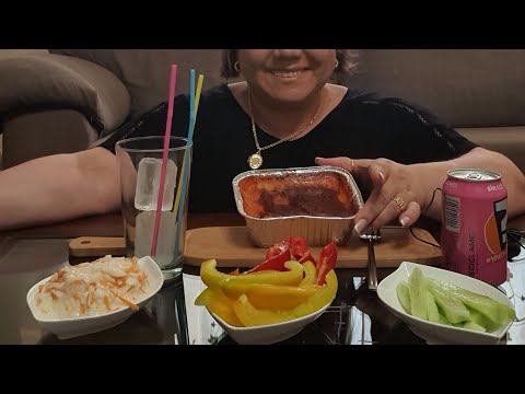 Видео: МУКБАНГ🍽 ЛАЗАНЬЯ С МЯСОМ,САЛАТ АМЕРИКАНСКИЙ ,ПЕРЕЦ,ОГУРЦЫ. MUKBANG🍴LASAGNE WITH MEAT,AMERICAN SALAD