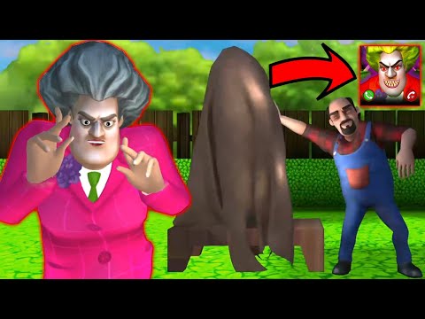 Видео: Новые Любовные Миссии Училка Мисс Ти Злая Учительница Scary Teacher 3D