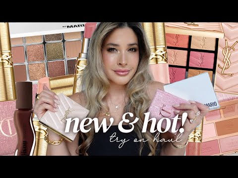 Видео: Пробуем самые горячие новинки макияжа: палетка CHARLOTTE TILBURY, YSL Golden Oasis, Makeup by Mario