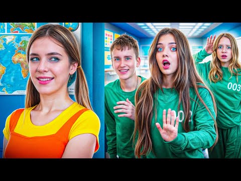 Видео: Наша Школа - Игра Кальмара в Реальной Школе!