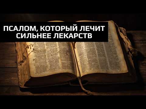 Видео: Псалом, который лечит сильнее лекарств. Молитва больного, прошение о милости и исцелении