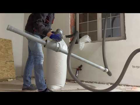 Видео: Засыпка перлита в стены (личный опыт)