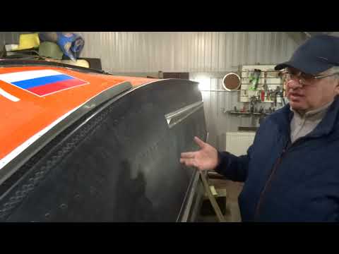 Видео: Мотолодка МКМ  реданы + брызгоотбойник