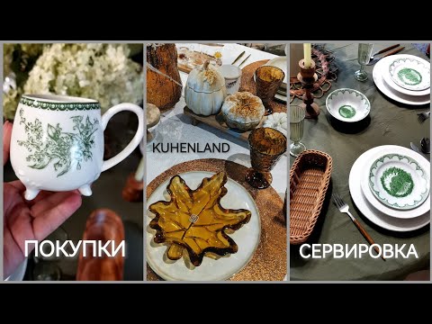 Видео: ОСЕННЯЯ КОЛЛЕКЦИЯ KUHENLAND🍁ПОКУПКИ WILDBERRIES👍АШАН🤩ФАМИЛИЯ☺️ИДЕЯ СЕРВИРОВКИ 