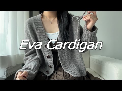 Видео: Я люблю осень! | Eva Cardigan | Knitting Vlog (sub)
