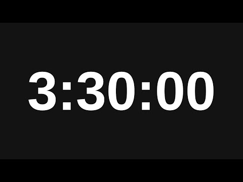 Видео: Таймер на 3 часа 30 минут