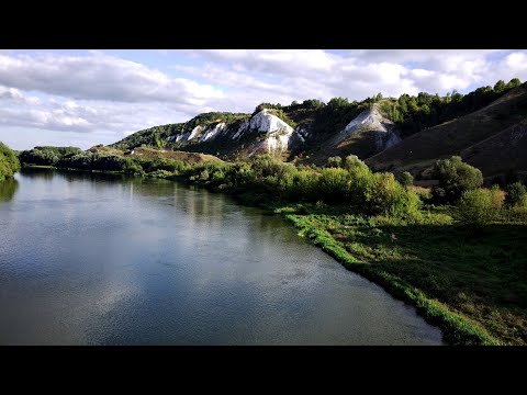 Видео: Сплав по реке Воронеж - Дон. Сказочные белые скалы (11 часть)