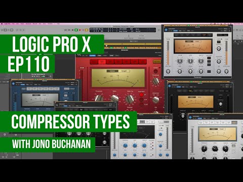 Видео: LOGIC PRO X — типы логических компрессоров. Объяснение