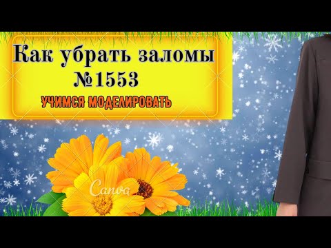 Видео: Как убрать заломы на окате рукава. Практические советы № 1553