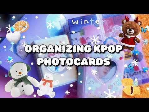 Видео: Организация k-pop биндера №3 | MONSTA X CRAVITY AESPA