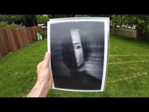 Видео: Печать лентикулярных «3D» фотографий дома