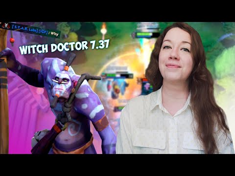 Видео: ПОДНЕСЛИ ПОБЕДУ НА БЛЮДЕЧКЕ Witch Doctor 7.37 || Dota 2