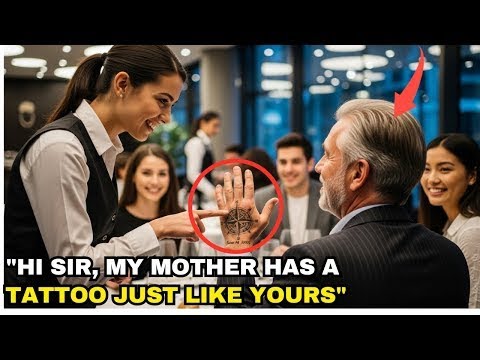 Видео: Официантка говорит миллиардеру:«Здравствуйте,сэр, у моей мамы татуировка,как у вас»—и всё изменилось