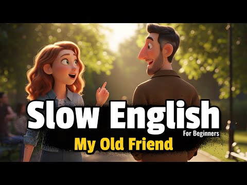Видео: Разговор со старым другом | Медленный разговор на английском языке | Практика аудирования английс...