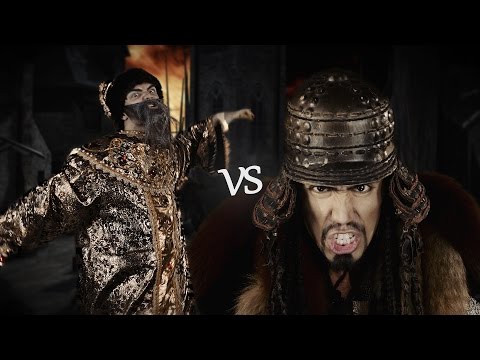 Видео: Грозный vs Чингисхан l ОЧЕНЬ ЭПИЧНЫЙ РЭП БАТТЛ!