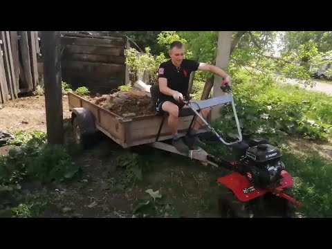 Видео: Лехааа и мотоблок