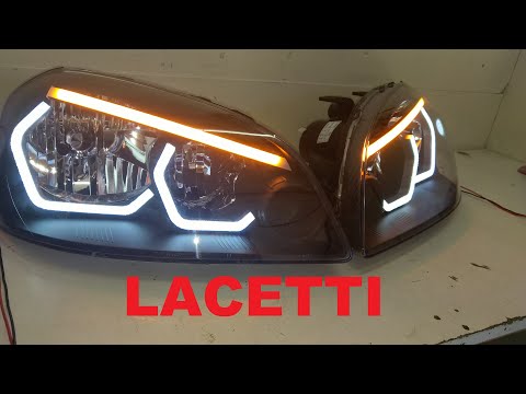 Видео: Тюнинг фар Chevrolet LACETTI (sedan/wagon)