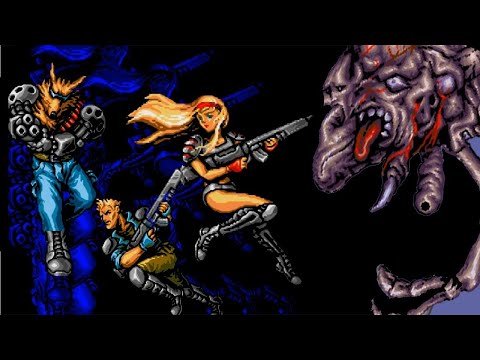 Видео: Игры сега. Contra hard corps. Final