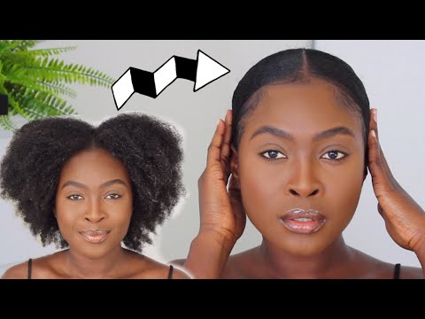 Видео: ЛУЧШИЙ СПОСОБ! ПРЕВРАЩАЕМ НАТУРАЛЬНЫЕ ВОЛОСЫ 4A/4B/4C В ГЛАДКИЙ ПУЧОК — БЕЗ ПУШИСТОСТИ