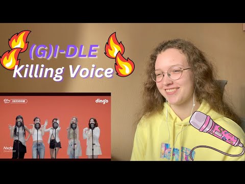 Видео: (G)I-DLE Killing Voice Live Performance On Dingo Music | Реакция интроверта