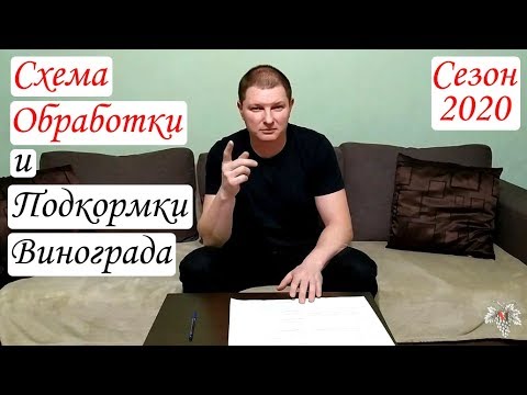 Видео: Схема ОБРАБОТКИ и ПОДКОРМКИ Винограда от БОЛЕЗНЕЙ и ВРЕДИТЕЛЕЙ