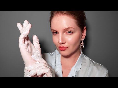 Видео: АСМР Пальпация Лица и Тела в Перчатках • ASMR Face and Body Palpation in Gloves