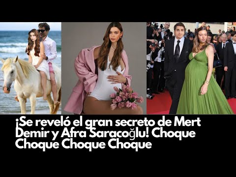 Видео: Большая тайна Мерта Демира и Афры Сараджоглу раскрыта!