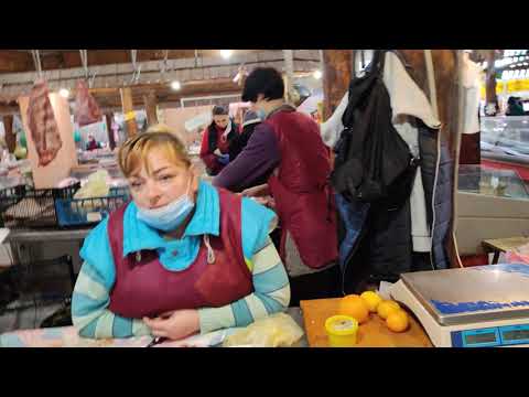 Видео: Центральный рынок города Кременчуга.