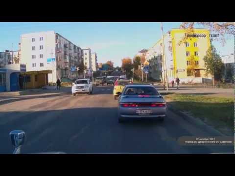 Видео: г. Оха, Сахалин, в объективе видеорегистратора #2