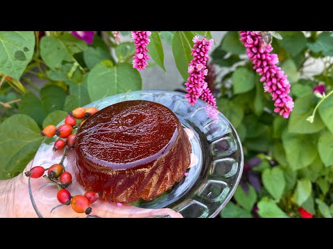 Видео: Оригинална рецепта за Шипков мармалад - rosehip marmalade - kuşburnu marmelatı