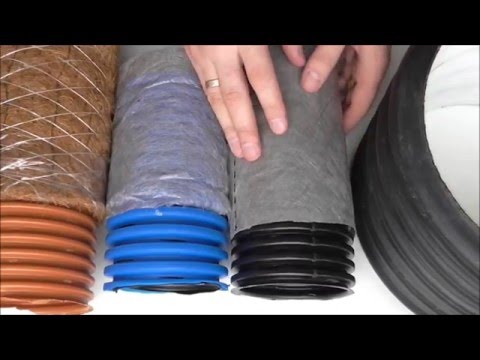 Видео: Как выбрать дренажную трубу