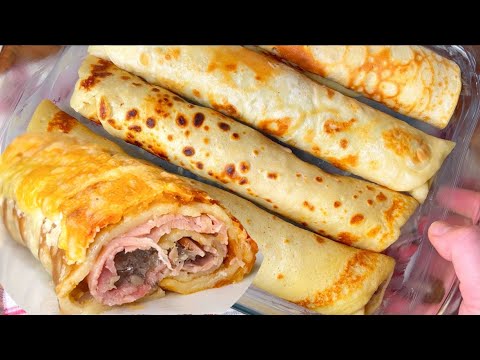 Видео: Ficelle Picarde: креп-гратен / французский рецепт со сливками