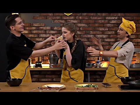 Видео: Кукинг Стрим - Рекрент, Дина Блин и Юзя