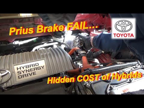 Видео: Тормоза Prius ОТКАЗЫВАЮТСЯ (Скрытая стоимость гибридов)